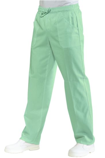 Trousers with elastic - Isacco Light Green