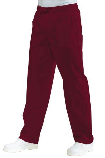 Pantalone con elastico - Isacco Bordeaux