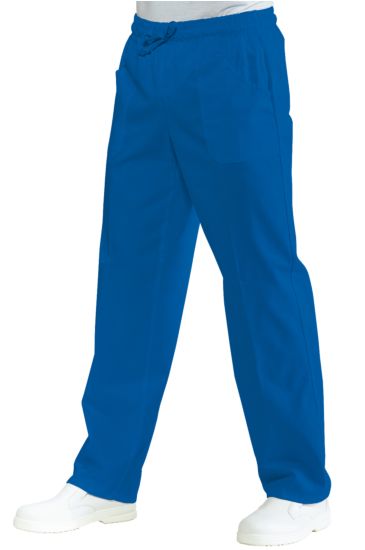 Trousers with elastic - Isacco Medical Light Blue