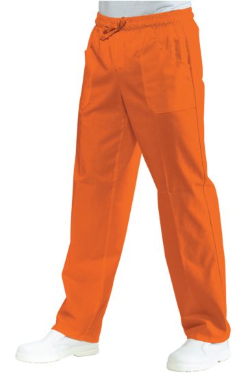 Trousers with elastic - Isacco Orange