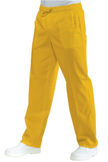 Trousers with elastic - Isacco Yellow
