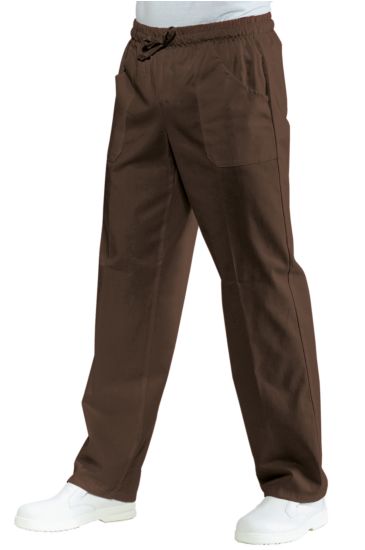 Pantalone con elastico - Isacco Cacao