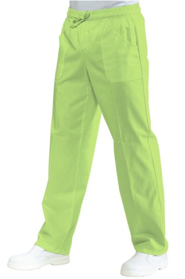 Trousers with elastic - Isacco Apple Green