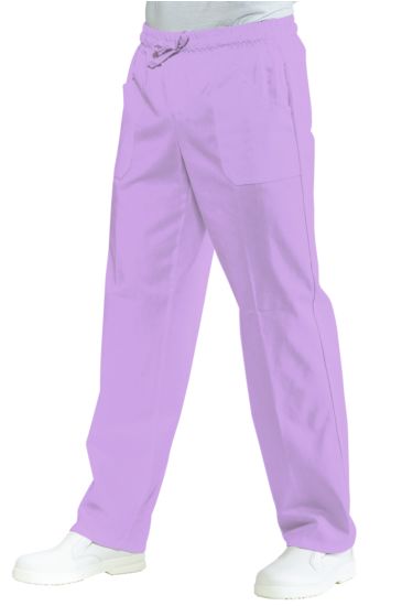 Trousers with elastic - Isacco Lilac