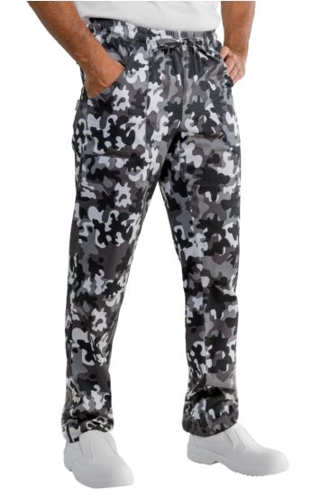 Trousers with elastic - Isacco Camouflage 01
