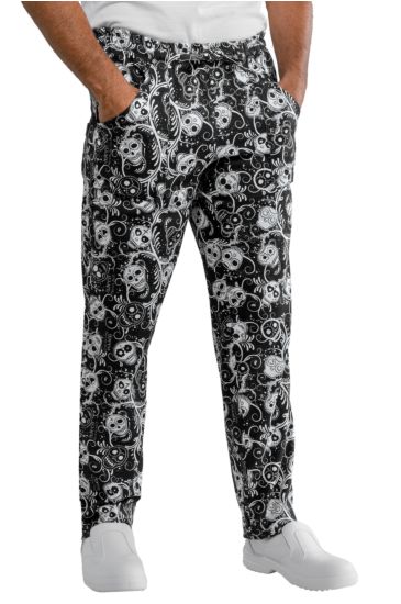 Trousers with elastic - Isacco Skull 12