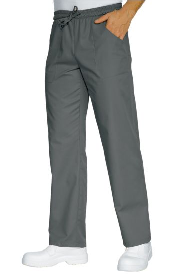 Trousers with elastic - Isacco Grey