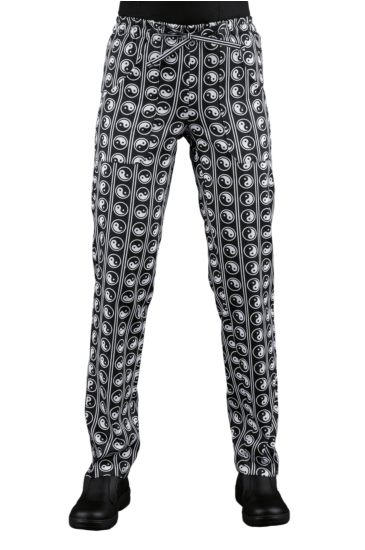 Trousers with elastic - Isacco Yin Yang