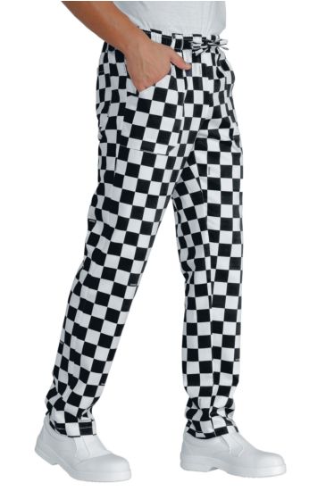 Trousers with elastic - Isacco Chess