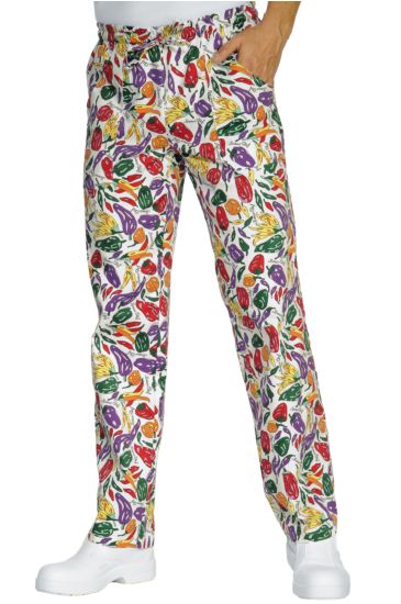 Trousers with elastic - Isacco Pepper