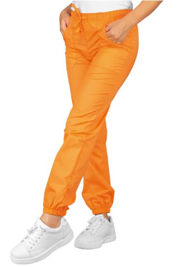Pantagiaffa trousers with elastic - Isacco Apricot