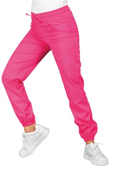 Pantagiaffa trousers with elastic - Isacco Fuchsia