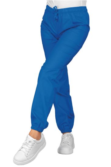 Pantagiaffa trousers with elastic - Isacco Medical Light Blue