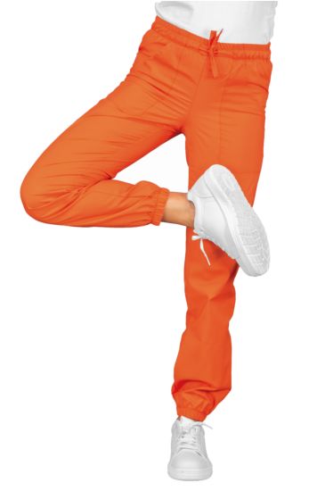 Pantagiaffa trousers with elastic - Isacco Orange