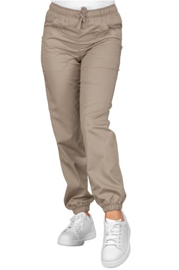 Pantagiaffa trousers with elastic - Isacco Turtledove