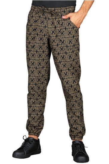 Pantagiaffa trousers with elastic - Isacco Maori 92