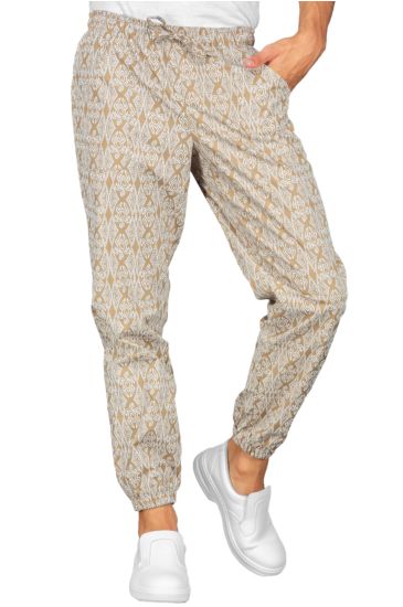 Pantagiaffa trousers with elastic Maori 95 Isacco