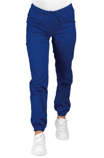 Pantagiaffa trousers with elastic - Isacco Blue