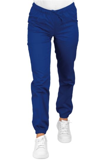 Pantagiaffa trousers with elastic - Isacco Blue