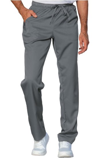 Trousers with elastic Grey Isacco