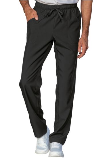 Trousers with elastic Black Isacco