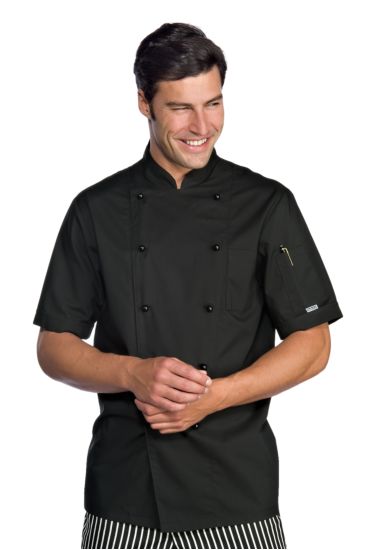 Classic chef jacket - Isacco Black