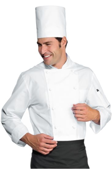 Classic chef jacket - Isacco Bianco