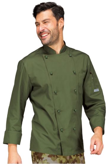 Classic chef jacket - Isacco Green Army