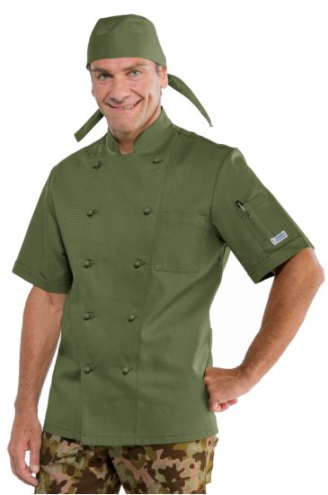 Classic chef jacket - Isacco Green Army