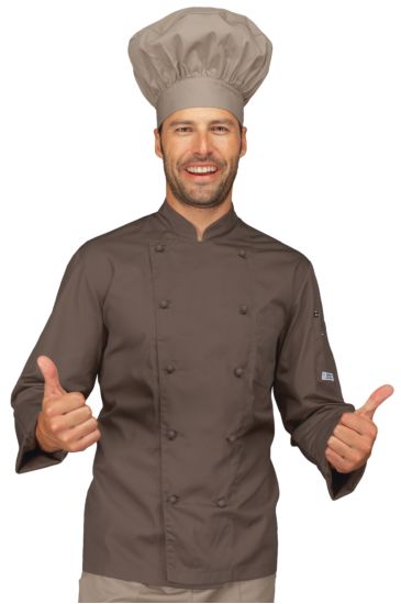Classic chef jacket - Isacco Mud