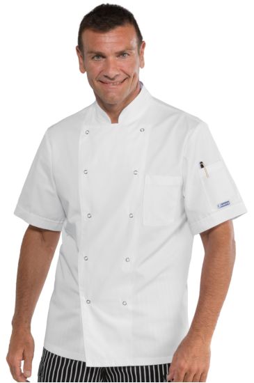 Classic chef jacket - Isacco White