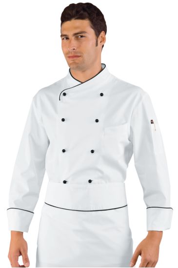 Pechino chef jacket - Isacco Bianco