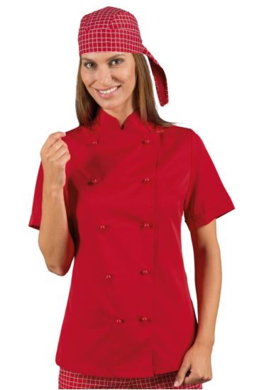 Lady Chef jacket - Isacco Red