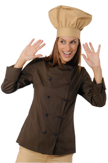 Lady Chef jacket - Isacco Brown