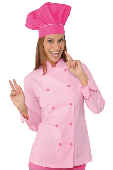 Lady Chef jacket - Isacco Pink