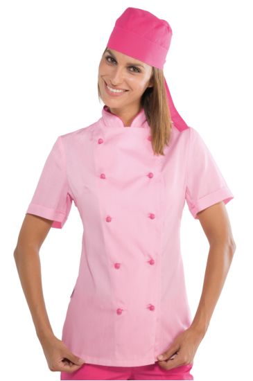 Lady Chef jacket - Isacco Pink