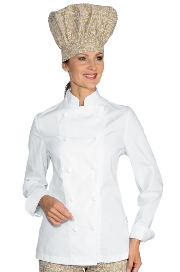 Lady Chef jacket - Isacco Bianco