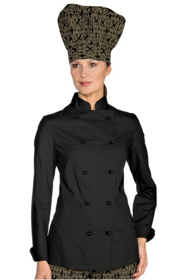 Lady Chef jacket - Isacco Black