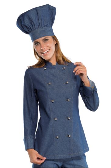 Giacca Lady Chef bottoni antipanico - Isacco Jeans