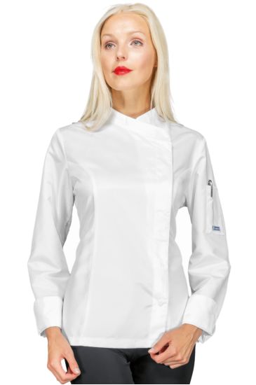 Lady Chef jacket with Alaska - Isacco Bianco