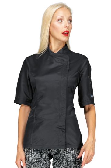 Lady Chef jacket with Alaska - Isacco Nero