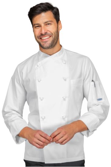 Panama chef jacket - Isacco White