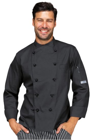 Panama chef jacket - Isacco Nero