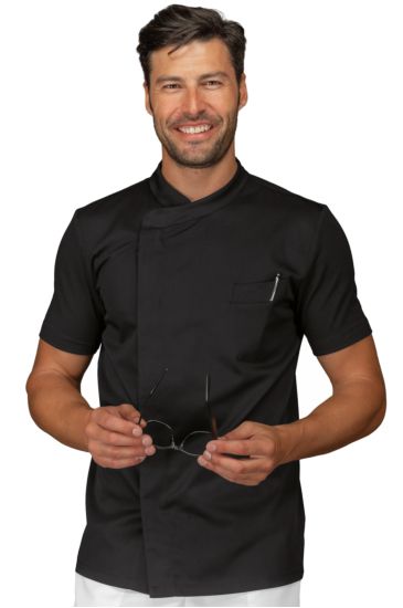 Giacca cuoco Franklin - Isacco Nero Isacco