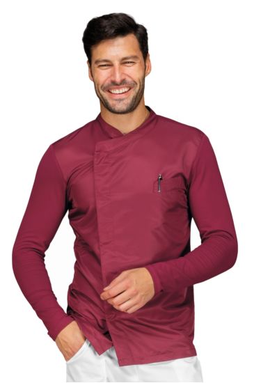 Franklin chef jacket - Isacco Bordeaux
