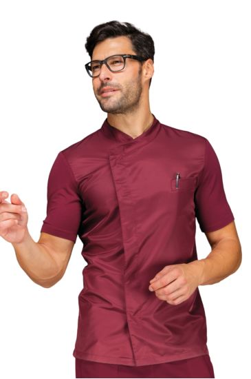 Franklin chef jacket - Isacco Bordeaux