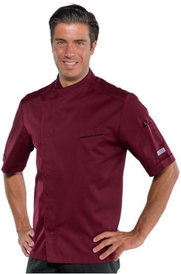 Bilbao chef jacket - Isacco Bordeaux
