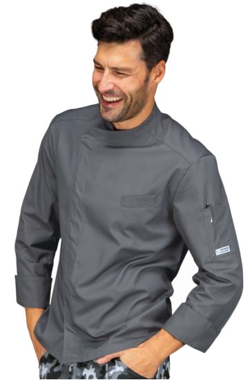 Bilbao chef jacket - Isacco Grey