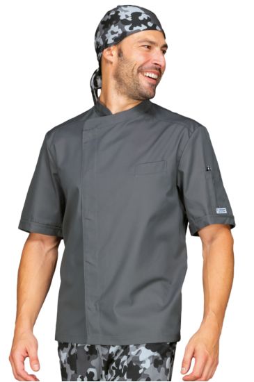 Bilbao chef jacket - Isacco Grey