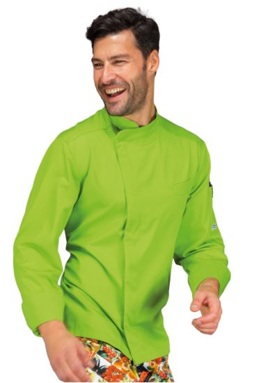Bilbao chef jacket - Isacco Apple Green